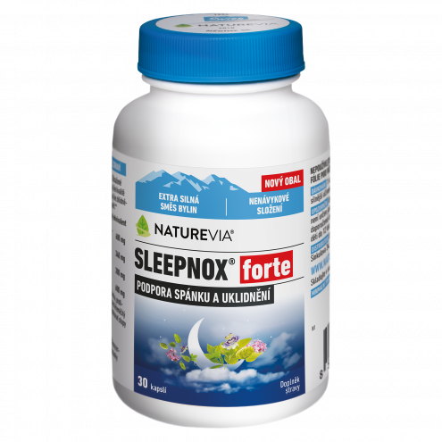 NatureVia Sleepnox Forte - Слипнокс Форте (Для Сна), 30 капсул